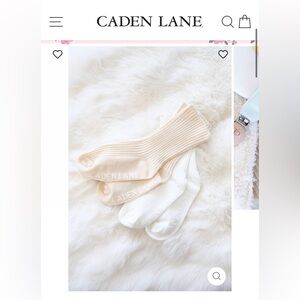 *NWT* Caden Lane 2 pack socks 3-5y